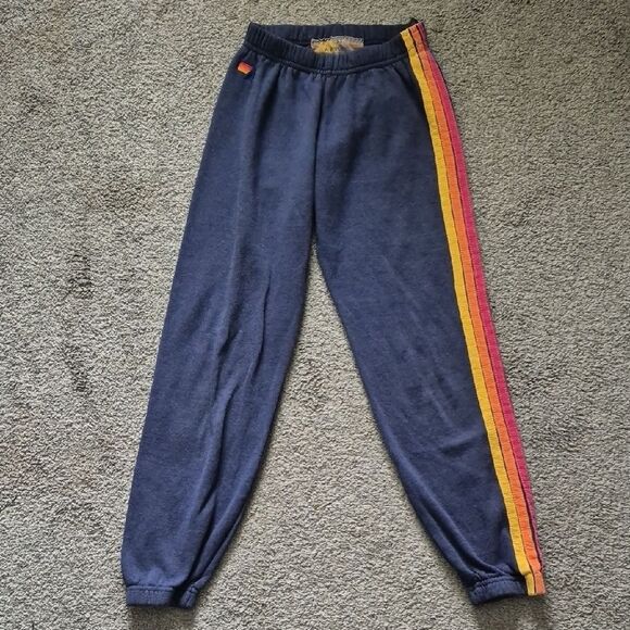 Aviator Nation‎ Blue and Five Stripes Joggers - XS - Picture 1 of 8